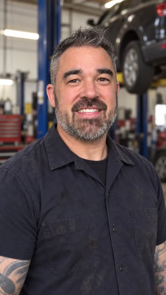 AI twin at an auto shop